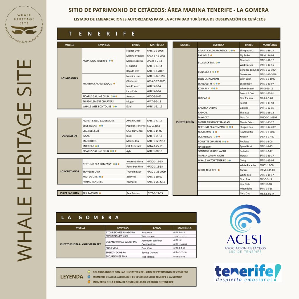 avistamientos responsables Tenerife