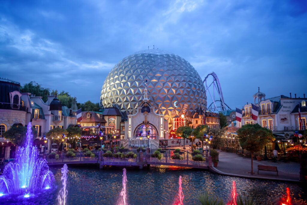 EP18 Frankreich Eurosat CanCan Coaster Panorama 018