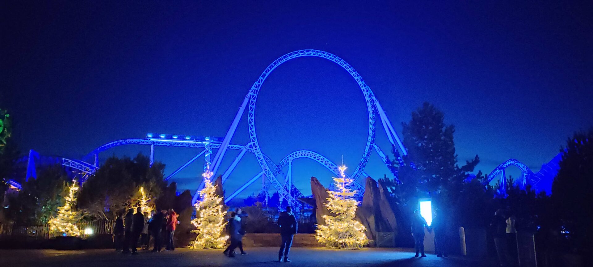 blue fire europa park