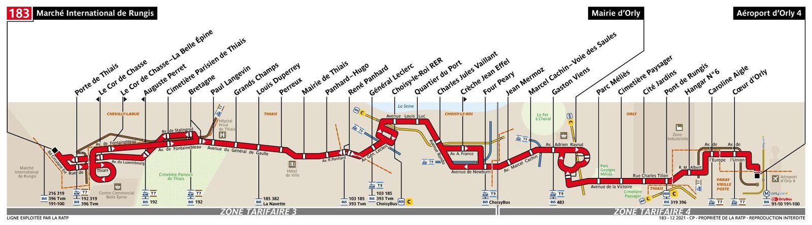plan de ligne busratp ligne 183