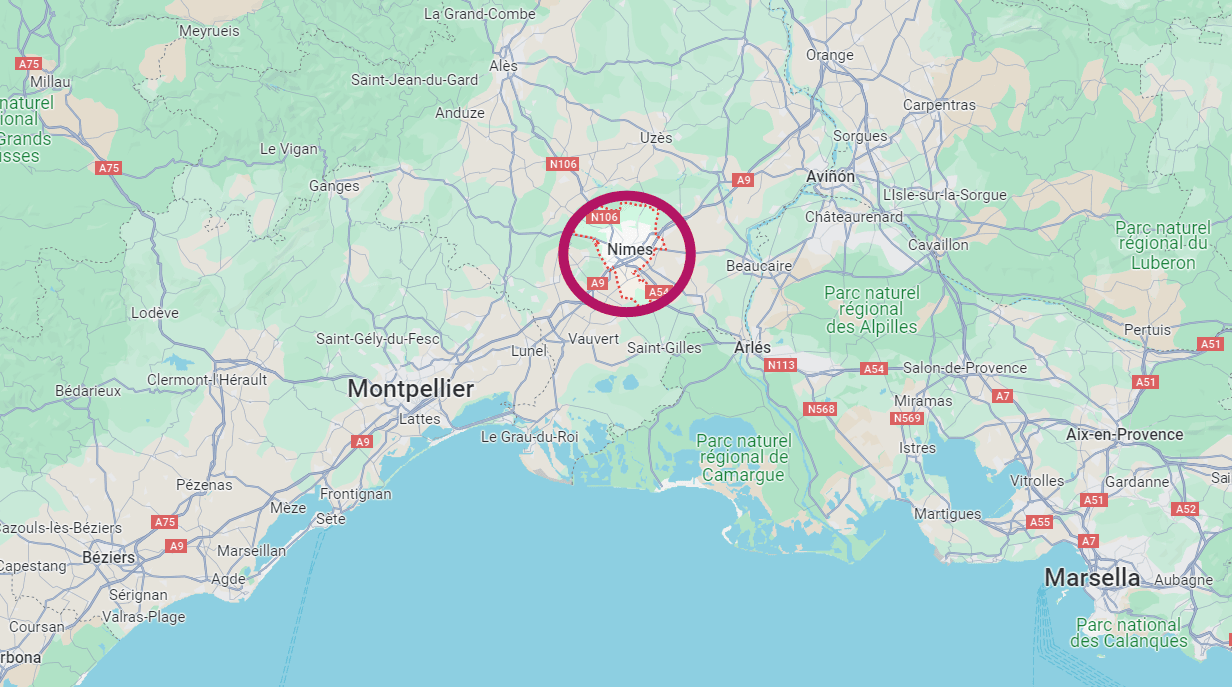 NÎMES: la ciudad romana de Francia