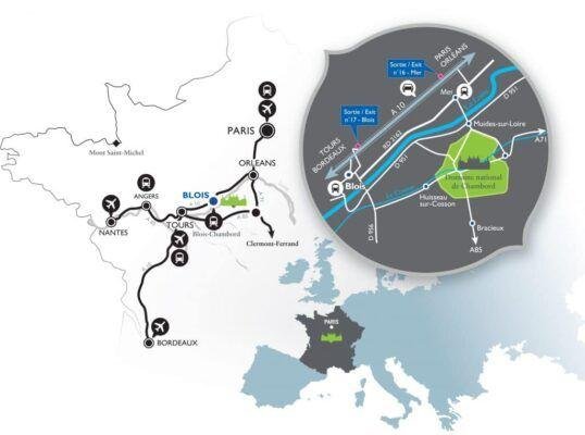 Ruta por los Castillos del Loira: Día 2 - Chambord - Chenonceau - Chaumont