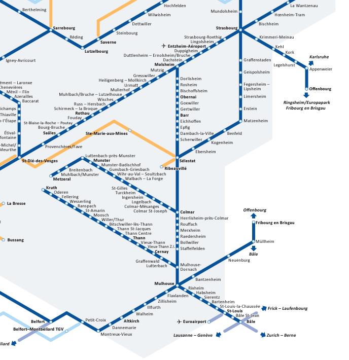 mapa tren alsacia