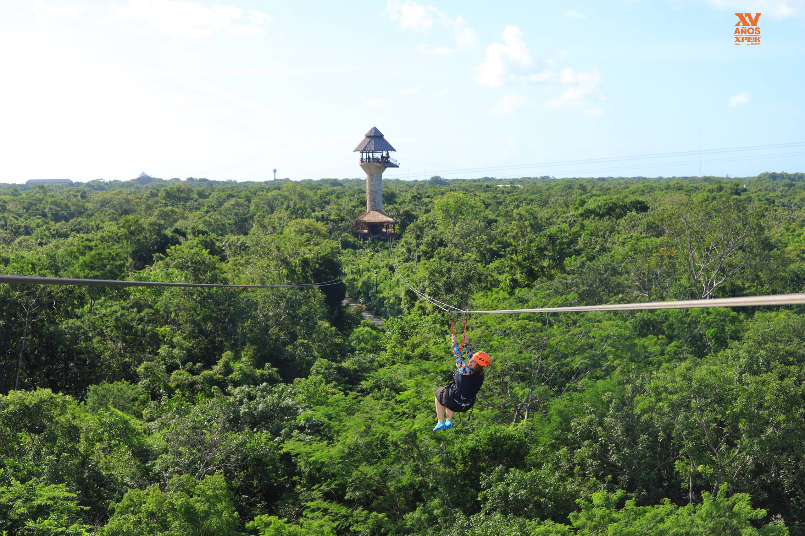 Parque de aventuras Xplor, tirolinas