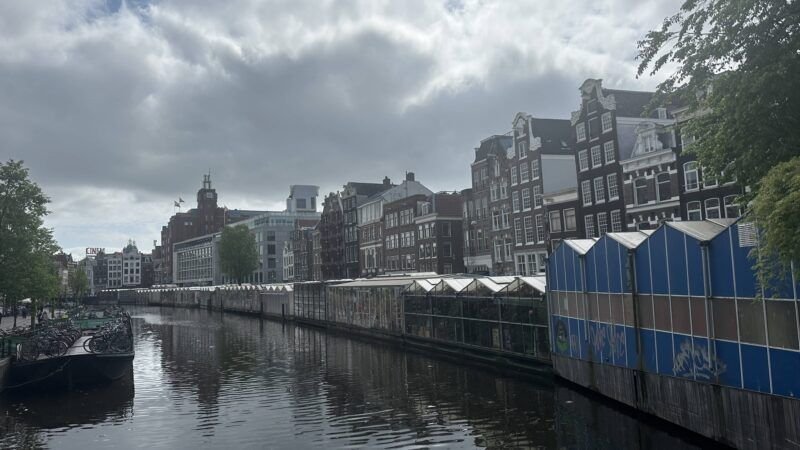 flower market Ámsterdam Países Bajos