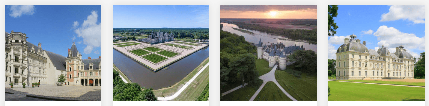 4B Blois Chambord Cheverny Chaumont Chateau Festival des jardins