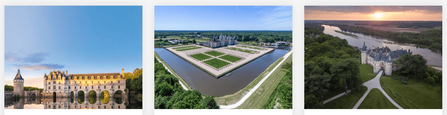 T10 Chambord Chenonceau Chaumont chateau festival des jardins