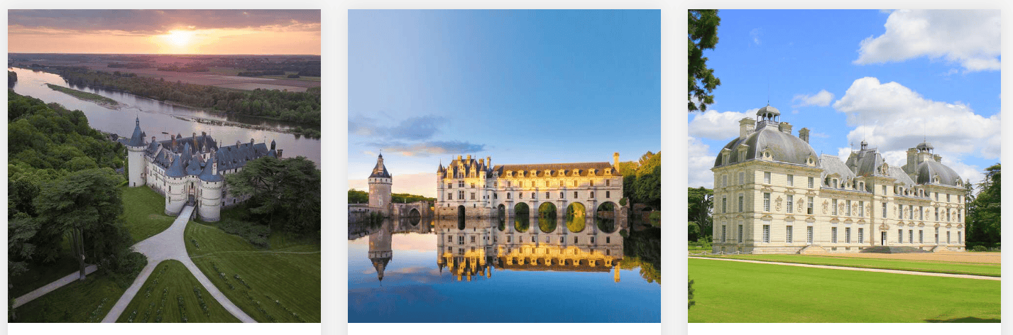 T12 Cheverny Chenonceau Chaumont chateau et festival des jardins