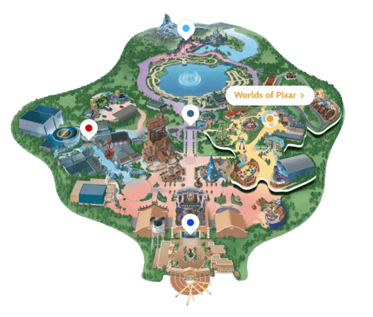 Worlds of pixar 1