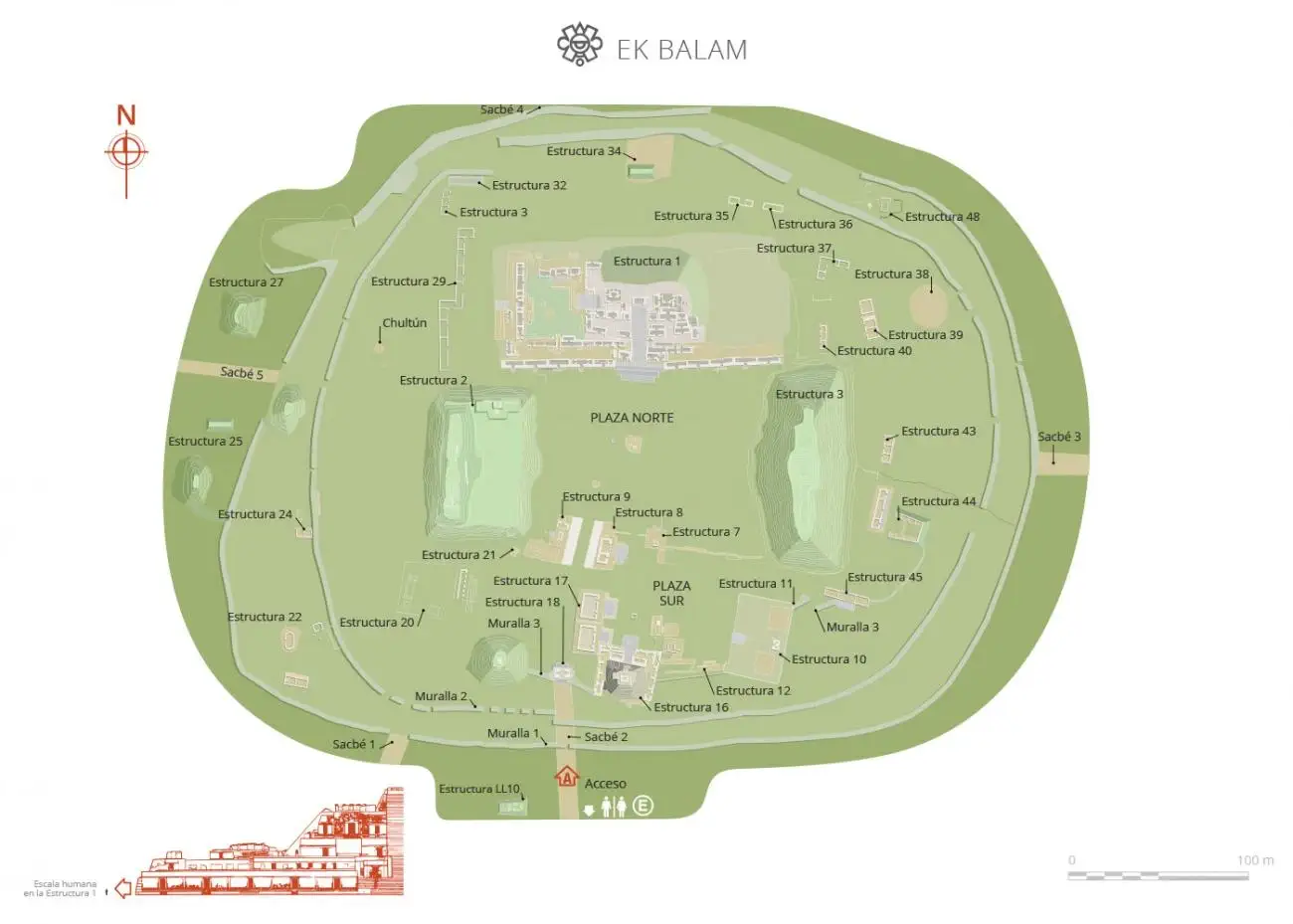 Zona arqueologica Ek Balam
