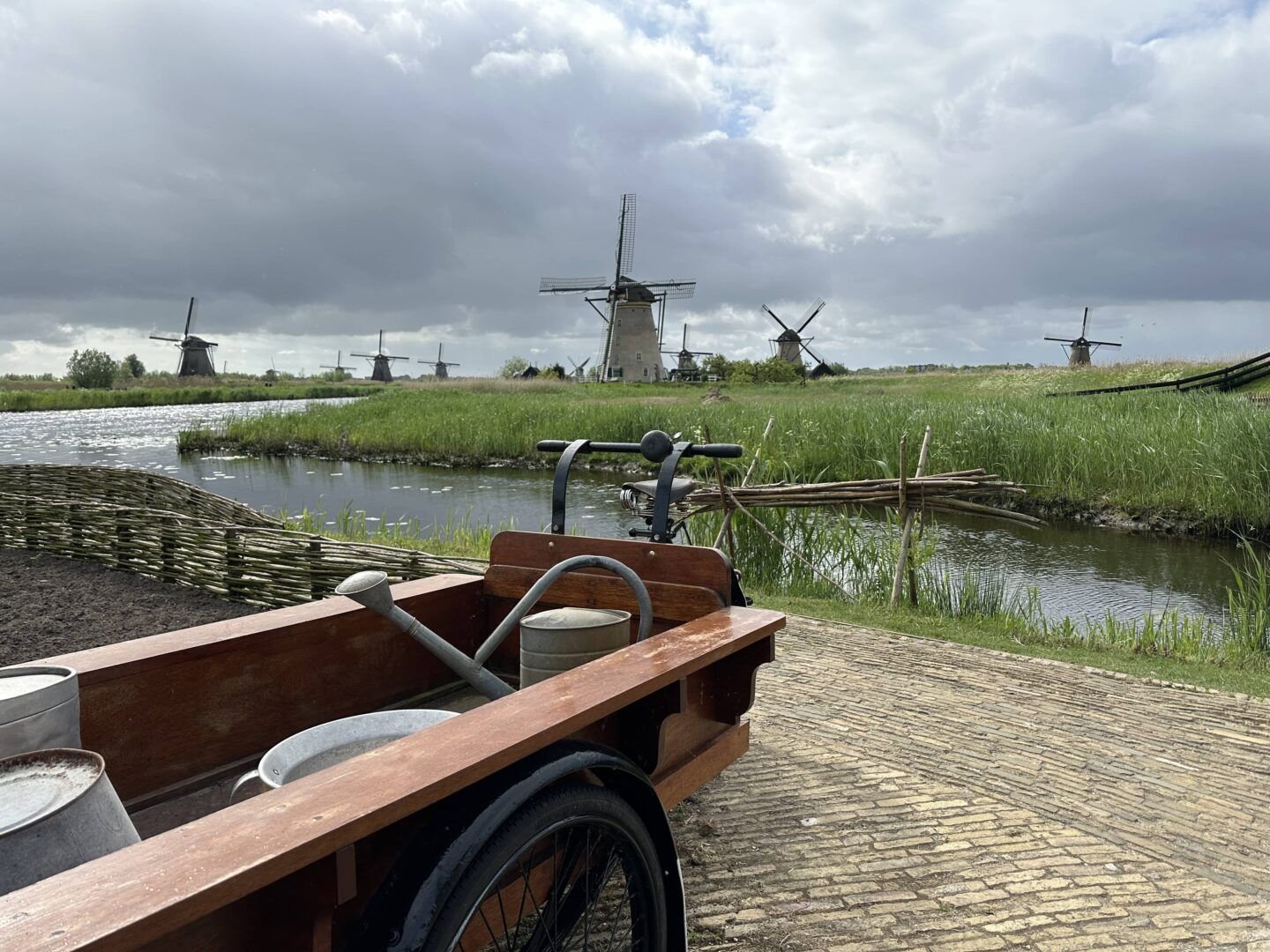 Molinos Kinderdijk Países Bajos