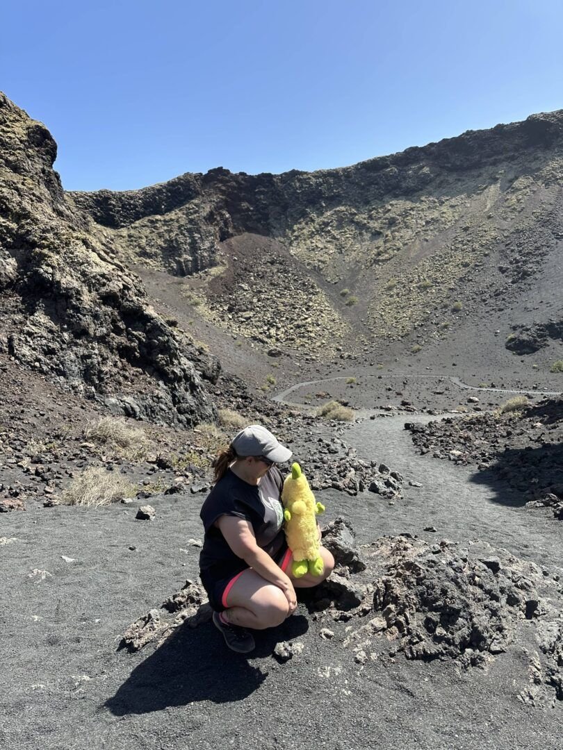 Volcan el Cuervo Lanzarote