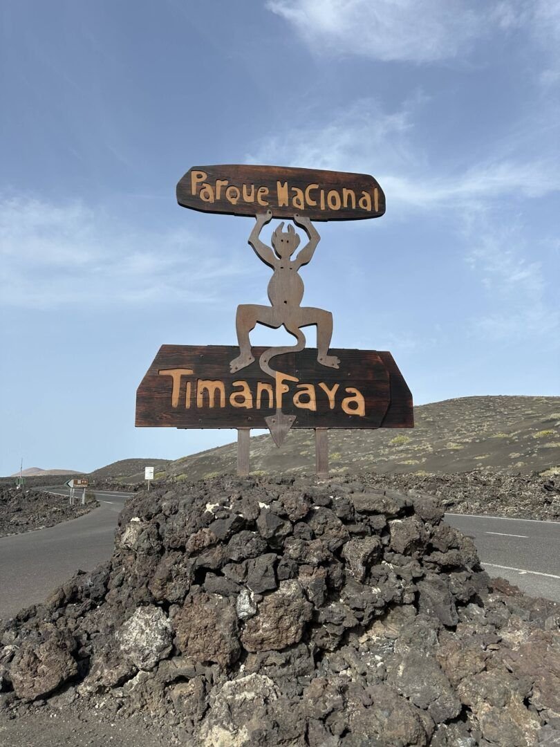 cartel Timanfaya