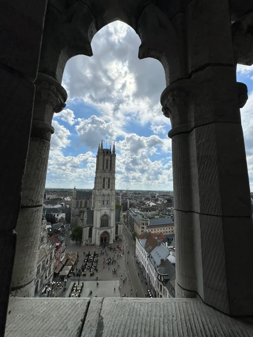 Catedral desde Belfort Gante