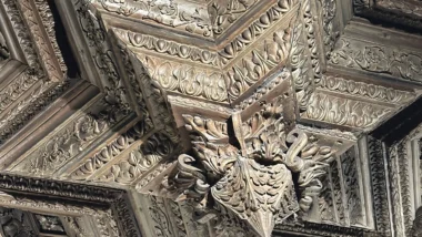 techo catedral cuencca capilla