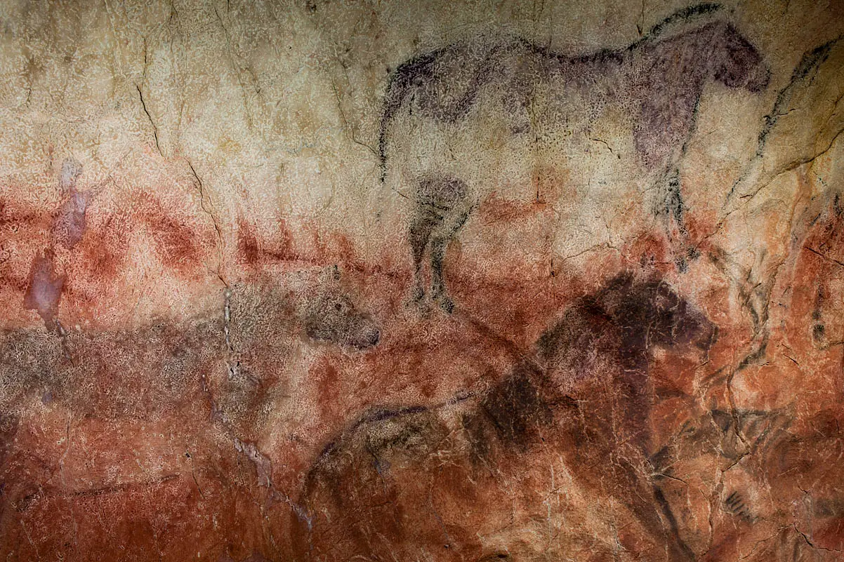 Caballos Panel Principal Cueva de Tito Bustillo
