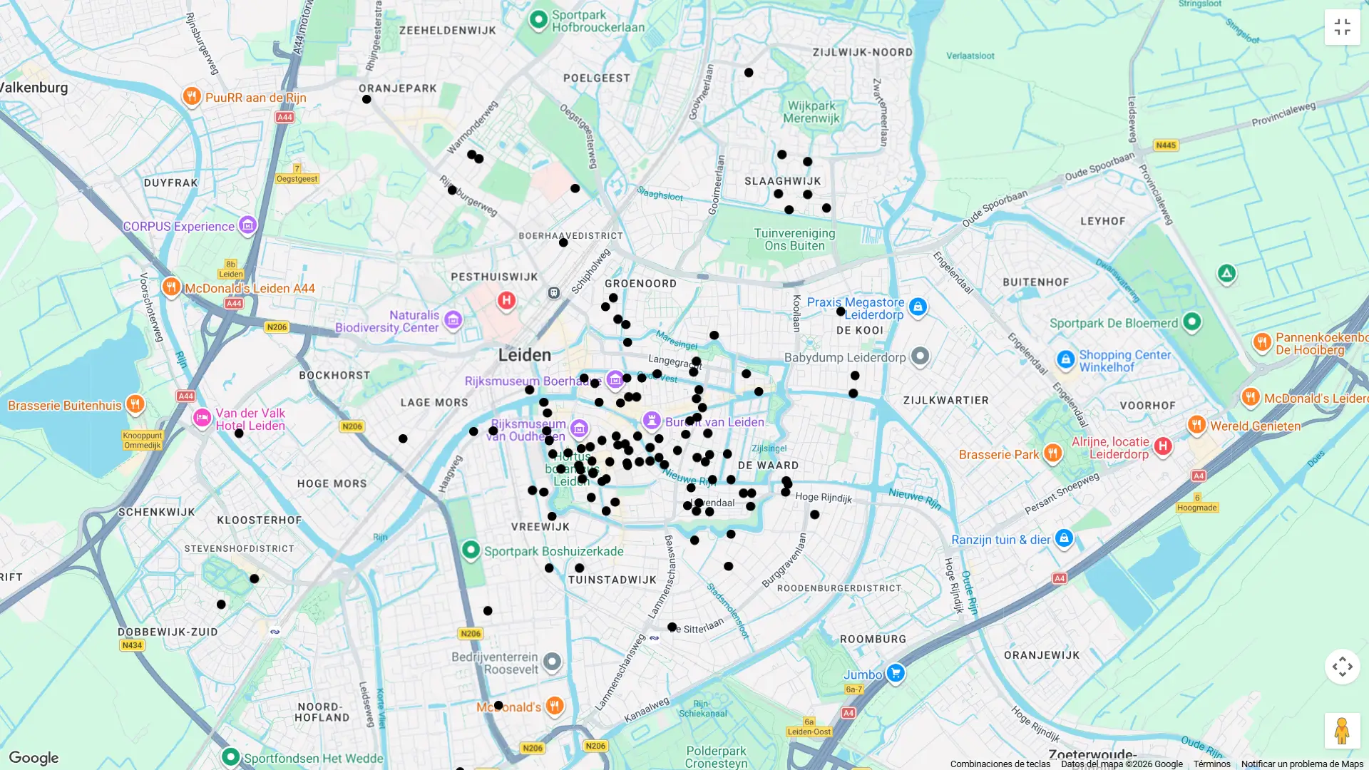 Poem walk en Leiden